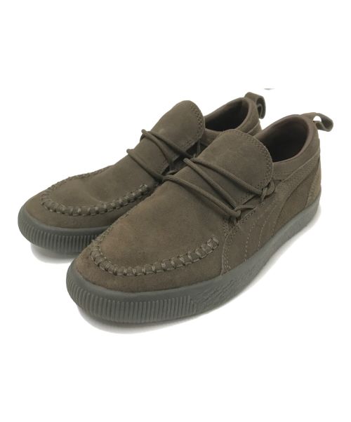 PUMA（プーマ）PUMA (プーマ) SUEDE MOCCASIN CHOCOLATE ブラウン サイズ:23.5㎝の古着・服飾アイテム