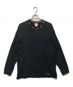 NIKE×stussyナイキ×ステューシー）の古着「NRG BR LS KNIT TOP」｜ブラック