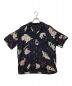 Porter Classic（ポータークラシック）の古着「SHOWFOLK ALOHASHIRT ショーフォークアロハシャツ」｜ブラック