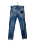 DSQUARED2 (ディースクエアード) Slim Jean ダメージ加工デニムパンツ インディゴ サイズ:44：11000円