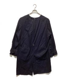 TAKAHIROMIYASHITA TheSoloIst.（タカヒロミヤシタ ザソロイスト）の古着「soutein collar coat style medical jacket」｜ネイビー