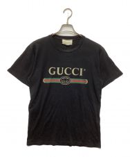 GUCCI (グッチ) Tシャツ ブラック サイズ:XS