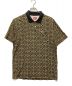 SUPREME（シュプリーム）の古着「Bridle Print Polo」｜ブラック×イエロー