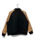 no./NUMBER (ナンバー) BONDING MELTON AWARD JACKET ブラック×ブラウン サイズ:2：18000円