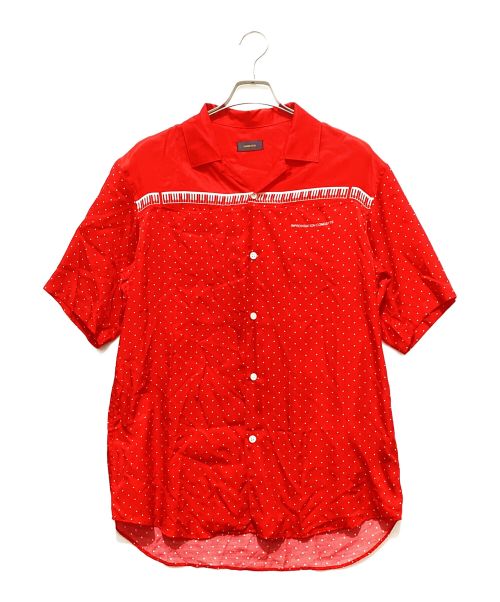 UNDERCOVER（アンダーカバー）UNDERCOVER (アンダーカバー) オープンカラーシャツ レッド サイズ:3の古着・服飾アイテム