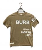 BURBERRY LONDONバーバリーロンドン）の古着「ホースフェリープリントTシャツ」｜ベージュ