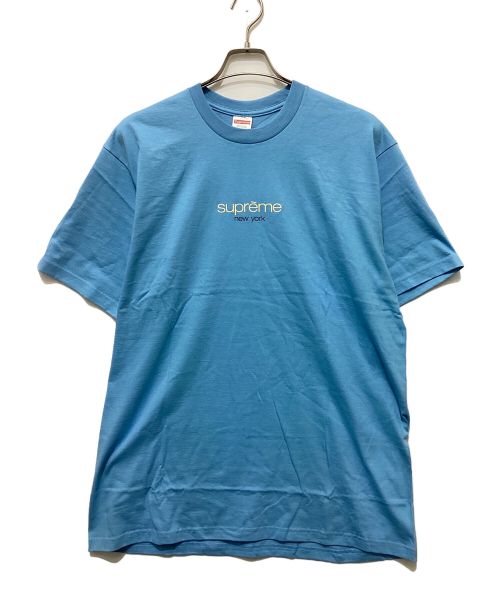 SUPREME（シュプリーム）SUPREME (シュプリーム) 22SS Classic Logo Tee ブルー サイズ:Lの古着・服飾アイテム