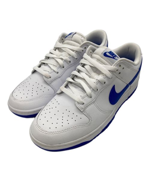 NIKE（ナイキ）NIKE (ナイキ) Dunk Low Retro ホワイト×ブルー サイズ:US 9.5/27.5cmの古着・服飾アイテム