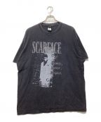 SCARFACEスカーフェイス）の古着「ムービーＴシャツ」｜ブラック