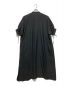 ENFOLD (エンフォルド) Twill BIG シルエットDRESS ブラック サイズ:38：18000円