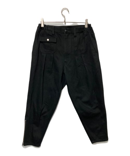 EESETT&Co（イーセットアンドコー）EESETT&Co (イーセットアンドコー) primary trousers ブラック サイズ:30の古着・服飾アイテム