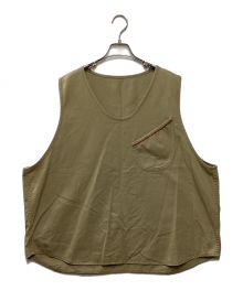 Porter Classic（ポータークラシック）の古着「CHINO PULLOVER VEST」｜ベージュ