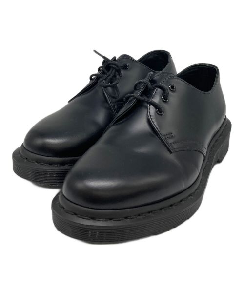 Dr.Martens（ドクターマーチン）Dr.Martens (ドクターマーチン) 3ホールシューズ ブラック サイズ:24の古着・服飾アイテム