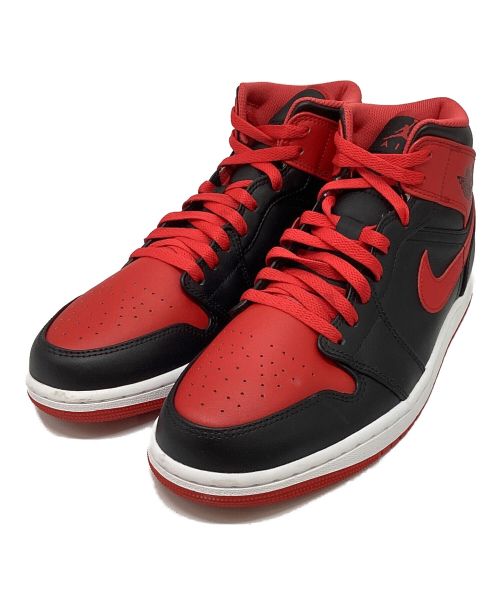 NIKE（ナイキ）NIKE (ナイキ) Air Jordan 1 Mid レッド×ブラック サイズ:28.5cmの古着・服飾アイテム