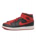 NIKE (ナイキ) Air Jordan 1 Mid レッド×ブラック サイズ:28.5cm：13000円