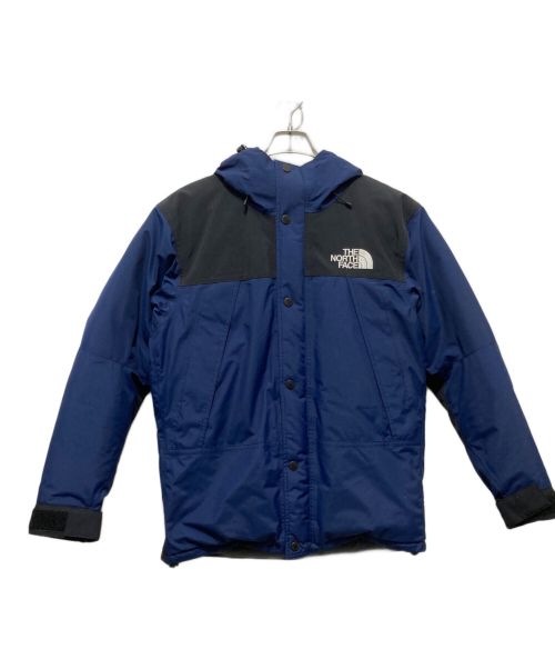 THE NORTH FACE（ザ ノース フェイス）THE NORTH FACE (ザ ノース フェイス) Mountain Down Jacket マウンテンダウンジャケット ネイビーブラック サイズ:Mの古着・服飾アイテム