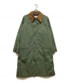 Barbourバブアー）の古着「OVERSIZE WAX BURGHLEY」｜カーキ