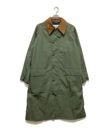 Barbour（バブアー）の古着「OVERSIZE WAX BURGHLEY」｜カーキ