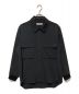 Ujoh（ウジョー）の古着「Rib Shirts Blouson」｜ブラック