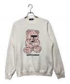 UNDERCOVERアンダーカバー）の古着「U Bear Bear 30th Anniversary Sweatshirt」｜ホワイト