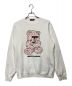 UNDERCOVER（アンダーカバー）の古着「U Bear Bear 30th Anniversary Sweatshirt」｜ホワイト