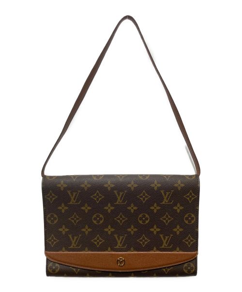 LOUIS VUITTON（ルイ ヴィトン）LOUIS VUITTON (ルイ ヴィトン) クラッチバッグ ブラウンの古着・服飾アイテム