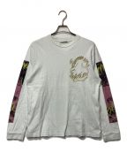 Acne studiosアクネ ストゥディオス）の古着「SUMMER SOLSTICE PRINT LS Tシャツ」｜ミント