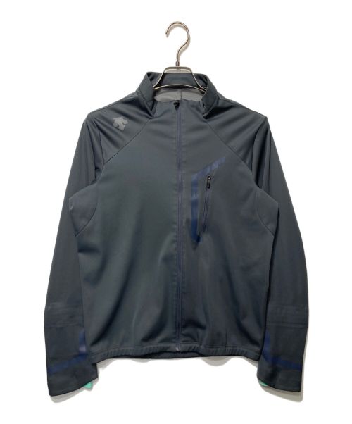 DESCENTE（デサント）DESCENTE (デサント) ジップアップジャケット グレー サイズ:Lの古着・服飾アイテム