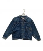 New Manualニュー・マニュアル）の古着「♯18 LV T-BACK JACKET WITH COTTON LINER」｜インディゴ