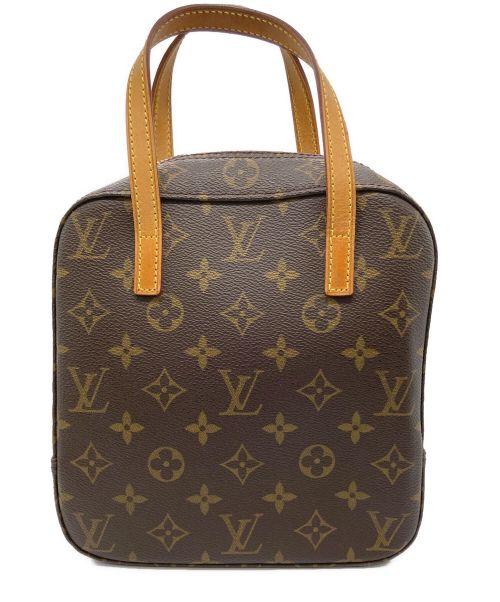 LOUIS VUITTON（ルイ ヴィトン）LOUIS VUITTON (ルイ ヴィトン) モノグラム スポンティーニ ハンドバッグ ブラウンの古着・服飾アイテム