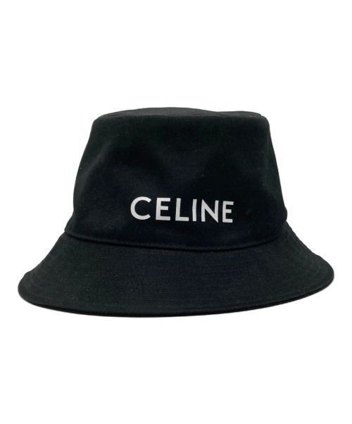 CELINE（セリーヌ）CELINE (セリーヌ) バケットハット ブラック サイズ:Lの古着・服飾アイテム