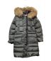 MONCLER（モンクレール）の古着「ファー付ダウンコート」｜グレー