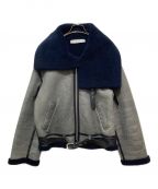 J.W.ANDERSONジェイダブリューアンダーソン）の古着「SHEARLING AVIATOR JACKET」｜グレー