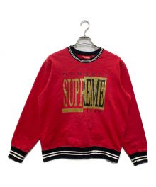 SUPREME（シュプリーム）の古着「17AW TEAM CREWNECK」｜レッド