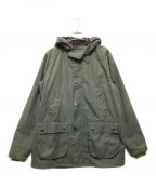 Barbourバブアー）の古着「SL BEADALE HOODED オイルドジャケット」｜カーキ