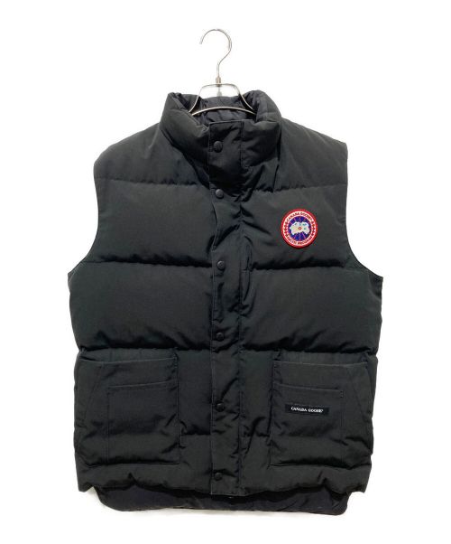 CANADA GOOSE（カナダグース）CANADA GOOSE (カナダグース) FREESTYLE VEST ブラック サイズ:Sの古着・服飾アイテム