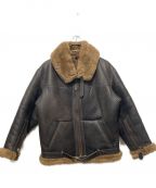 AVIATION LEATHER CRAFTアヴィエーション レザー クラフト）の古着「B-3 RAF IRVIN JACKET / ムートンジャケット」｜ブラウン