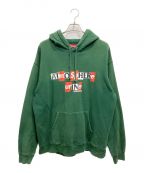 SUPREMEシュプリーム）の古着「アンチ ヒーロー フーデッド スウェット／Antihero Hooded Sweatshirt」｜グリーン