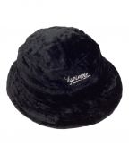 SUPREMEシュプリーム）の古着「バケットハット／Velvet Paisley Boonie／22SS」｜ブラック