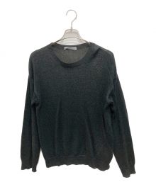 CristaSeya（クリスタセヤ）の古着「WASHI PAPER SWEATER」｜ネイビー