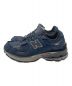 NEW BALANCE (ニューバランス) ローカットスニーカー ネイビー サイズ:26.5：7000円