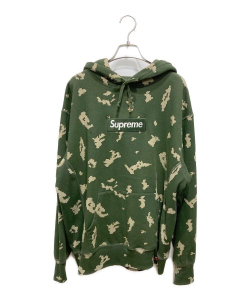 SUPREME（シュプリーム）SUPREME (シュプリーム) 21AW　Box Logo Hooded Sweatshirt グリーン サイズ:Mの古着・服飾アイテム