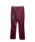 Needles (ニードルズ) Boot-Cut Track Pant（ブーツカットトラックパンツ） - Poly Smooth 23AW ワインレッド サイズ:M：14000円