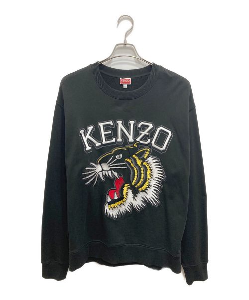 KENZO（ケンゾー）KENZO (ケンゾー) タイガースウェット ブラック サイズ:Lの古着・服飾アイテム