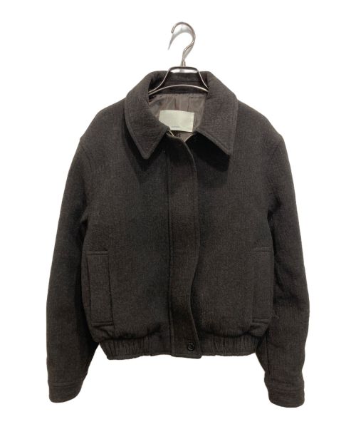 OHOTORO（オオトロ）OHOTORO (オオトロ) Mannish Wool Blouson ダークブラウン サイズ:-の古着・服飾アイテム