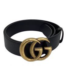 GUCCI（グッチ）の古着「GGマーモントベルト」｜ブラック