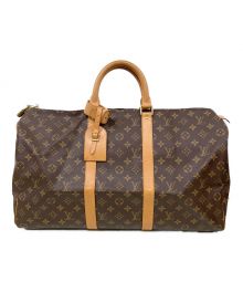 LOUIS VUITTON（ルイ ヴィトン）の古着「トラベルバッグ/キーポル50」｜ブラウン