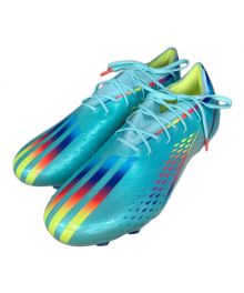 adidas（アディダス）の古着「ローカットスニーカー／サッカースパイク エックス スピードポータル」｜スカイブルー