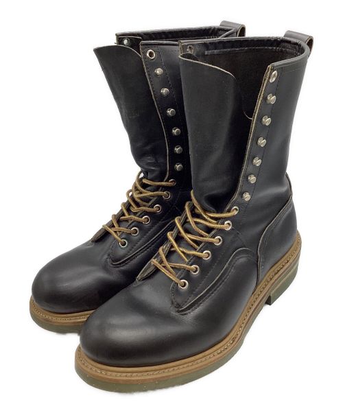 RED WING（レッドウィング）RED WING (レッドウィング) ロガーブーツ ブラック サイズ:8.5の古着・服飾アイテム