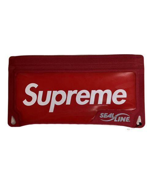 SUPREME（シュプリーム）SUPREME (シュプリーム) SealLine/Waterproof Case/トラベルポーチ レッド×パープルの古着・服飾アイテム